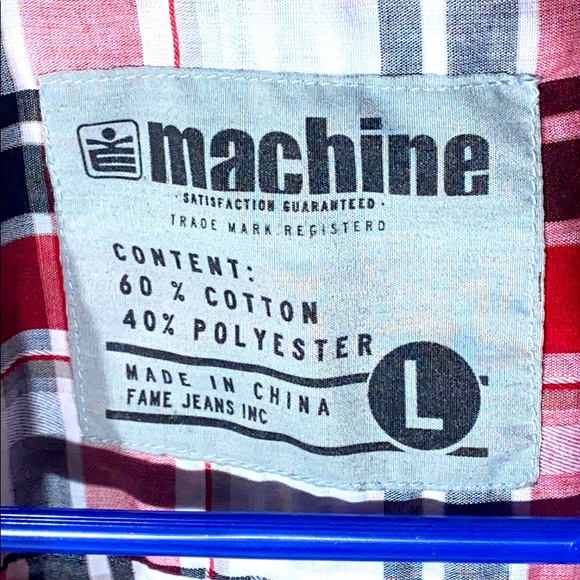 Machine Button Down Shirt - Large - Picture 4 of 5